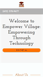Mobile Screenshot of empowervillage.org